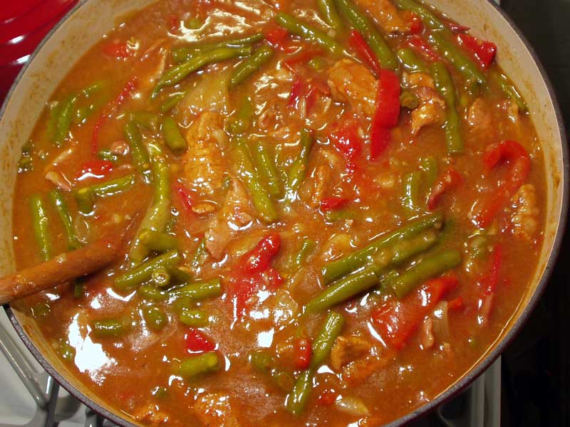 Goulash met boontjes